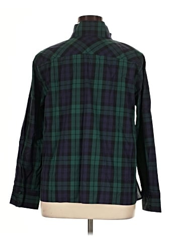 Talbots Long Sleeve Button-Down Shirt (view 2)