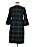 Talbots Plaid Green Casual Dress Size 14 - photo 2