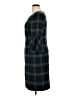 Talbots Plaid Green Casual Dress Size 14 - photo 5