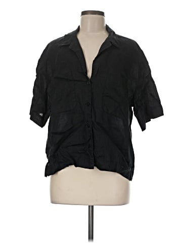 H&M 3/4 Sleeve Button-Down Shirt (view 1)