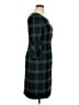 Talbots Plaid Green Casual Dress Size 14 - photo 4