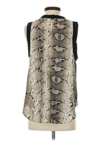 Elizabeth and James Sleeveless Silk Top (view 2)