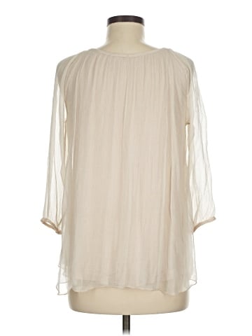 Bellambra 3/4 Sleeve Silk Top (view 2)