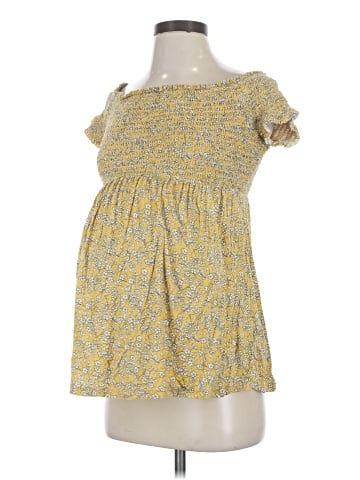 Isabel Maternity Short Sleeve Top (view 1)