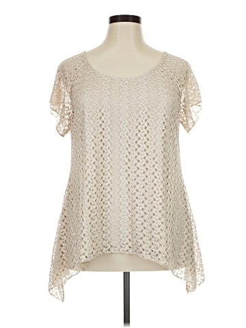 Brittany Black Short Sleeve Blouse (view 1)
