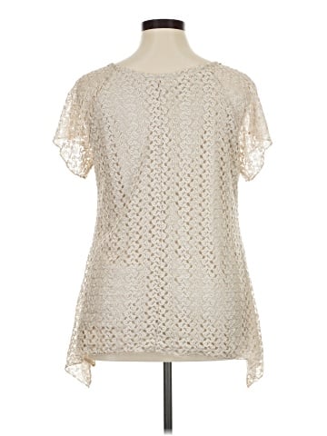 Brittany Black Short Sleeve Blouse (view 2)