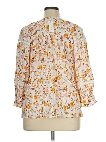 By Anthropologie 3/4 Sleeve Blouse (view 2)