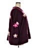 CeCe Floral Purple Pullover Sweater Size 3X - photo 4
