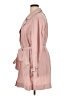 Lane Bryant 100% Polyester Pink Trenchcoat Size 14 - 16 Plus - photo 5