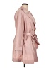 Lane Bryant 100% Polyester Pink Trenchcoat Size 14 - 16 Plus - photo 4