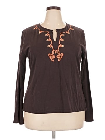 Soft Surroundings Long Sleeve Top (view 1)
