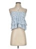 Hollister 100% Polyester Blue Tank Top Size S - photo 1