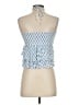 Hollister 100% Polyester Blue Tank Top Size S - photo 2