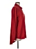 Athleta Solid Red Long Sleeve Button-Down Shirt Size M - photo 4