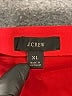 J.Crew 100% Polyester Solid Red Formal Skirt Size XL - photo 4