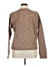 Ideology Animal Print Brown Pullover Sweater Size XL - photo 2
