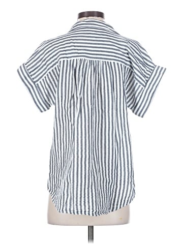 Caslon Short Sleeve Blouse (view 2)