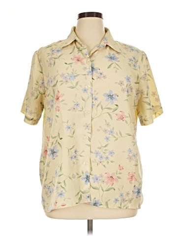 Sag Harbor Short Sleeve Blouse (view 1)