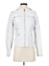 Guess 100% Polyurethane Metallic White Jacket Size S - photo 1