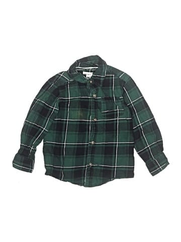 Carter's Long Sleeve Button-Down Shirt (view 1)