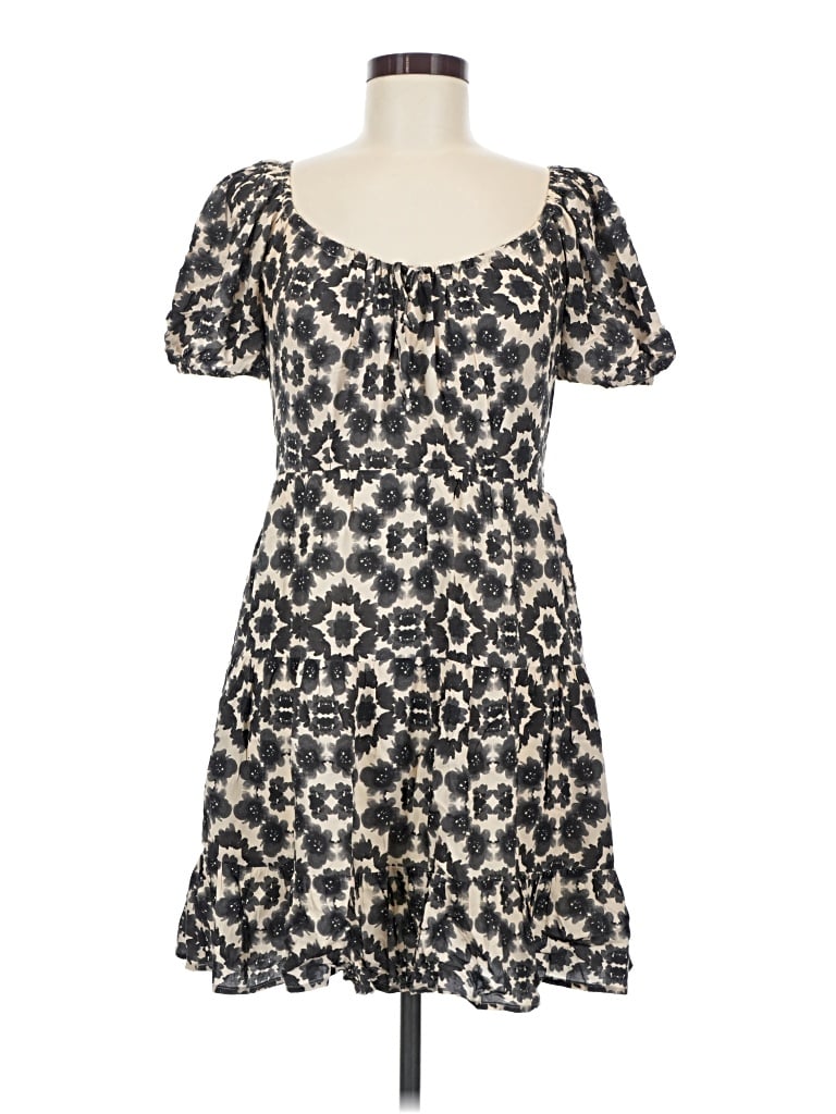 Pre-owned Amour Vert Casual Dress In Black