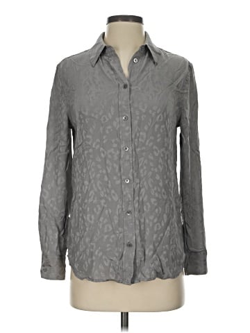Equipment Long Sleeve Button-Down Shirt (view 1)
