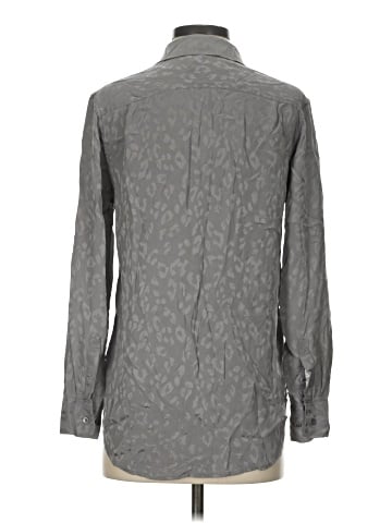 Equipment Long Sleeve Button-Down Shirt (view 2)