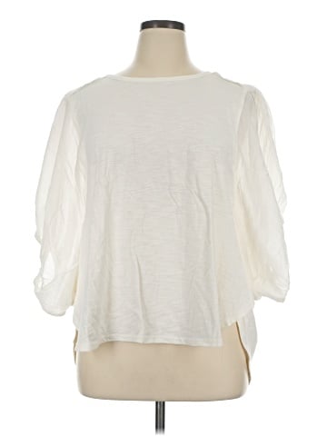 Eri + Ali 3/4 Sleeve Blouse (view 1)