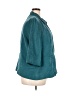 DressBarn 100% Polyester Teal Jacket Size 22 - photo 4