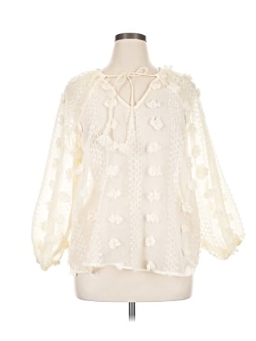 Calypso St. Barth 3/4 Sleeve Blouse (view 1)