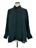 Old Navy 100% Polyester Solid Teal 3/4 Sleeve Blouse Size XL - photo 1