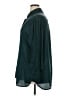 Old Navy 100% Polyester Solid Teal 3/4 Sleeve Blouse Size XL - photo 5