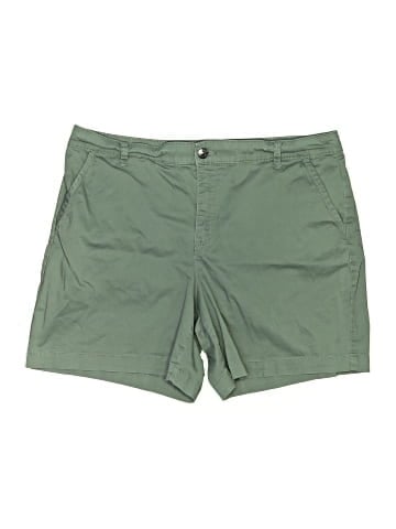 Gloria Vanderbilt Khaki Shorts (view 1)