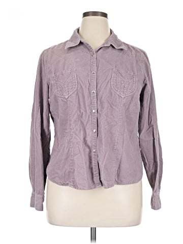 Gloria Vanderbilt Long Sleeve Button-Down Shirt (view 1)