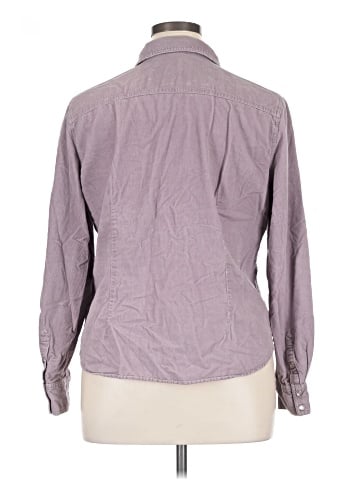 Gloria Vanderbilt Long Sleeve Button-Down Shirt (view 2)