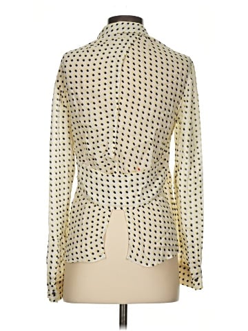 A.L.C. Long Sleeve Silk Top (view 2)