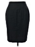 Ann Taylor Solid Black Formal Skirt Size 0 Petite - photo 2