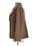MICHAEL Michael Kors 100% Acetate Solid Brown Coat Size 10 - photo 5