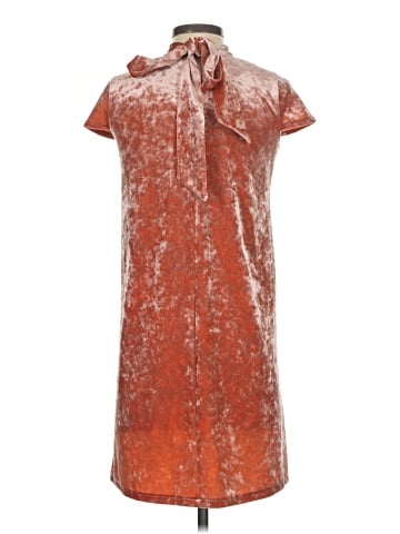 Madewell Crushed Velvet Mockneck Dress (view 2)