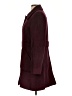 Tahari Solid Burgundy Coat Size 10 (petite) - photo 5