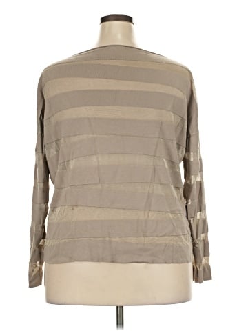 Lafayette 148 New York 3/4 Sleeve T-Shirt (view 2)