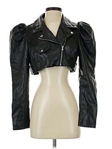 ASOS Faux Leather Jacket (view 1)