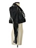 ASOS 100% Polyester Black Faux Leather Jacket Size 4 - photo 4