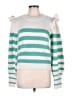 Baum Und Pferdgarten Stripes Green Pullover Sweater Size L - photo 1
