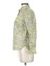 Talbots 100% Cotton Paisley Yellow Long Sleeve Button-Down Shirt Size S (petite) - photo 5