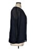 J.Crew 100% Polyester Blue 3/4 Sleeve Blouse Size 16 - photo 4