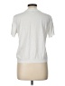Calvin Klein Solid White Short Sleeve Turtleneck Size L - photo 2