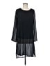 Soft Surroundings 100% Polyester Black Long Sleeve Blouse Size M - photo 1