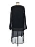 Soft Surroundings 100% Polyester Black Long Sleeve Blouse Size M - photo 2
