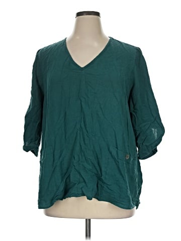 Soft Surroundings 3/4 Sleeve Blouse (view 1)